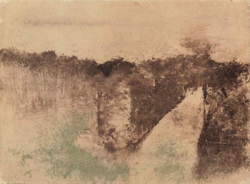 Edgar Degas The Road in the Forest oil painting image